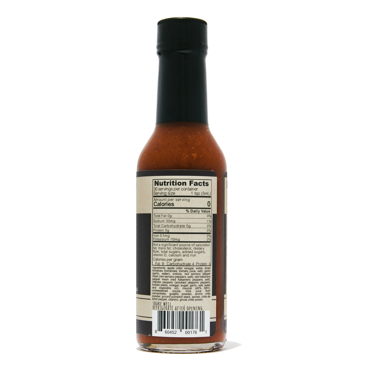 Oaxaca Nutritional Facts and Ingredients