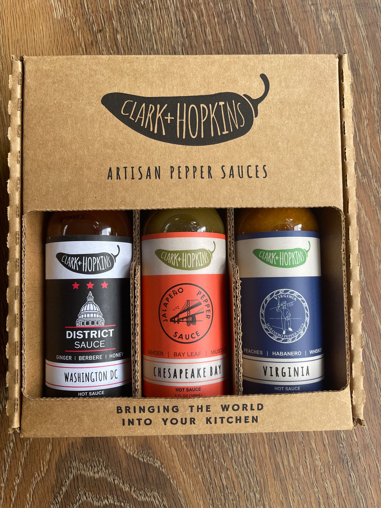 Boxed Version of the Hot Sauce Triple Pack