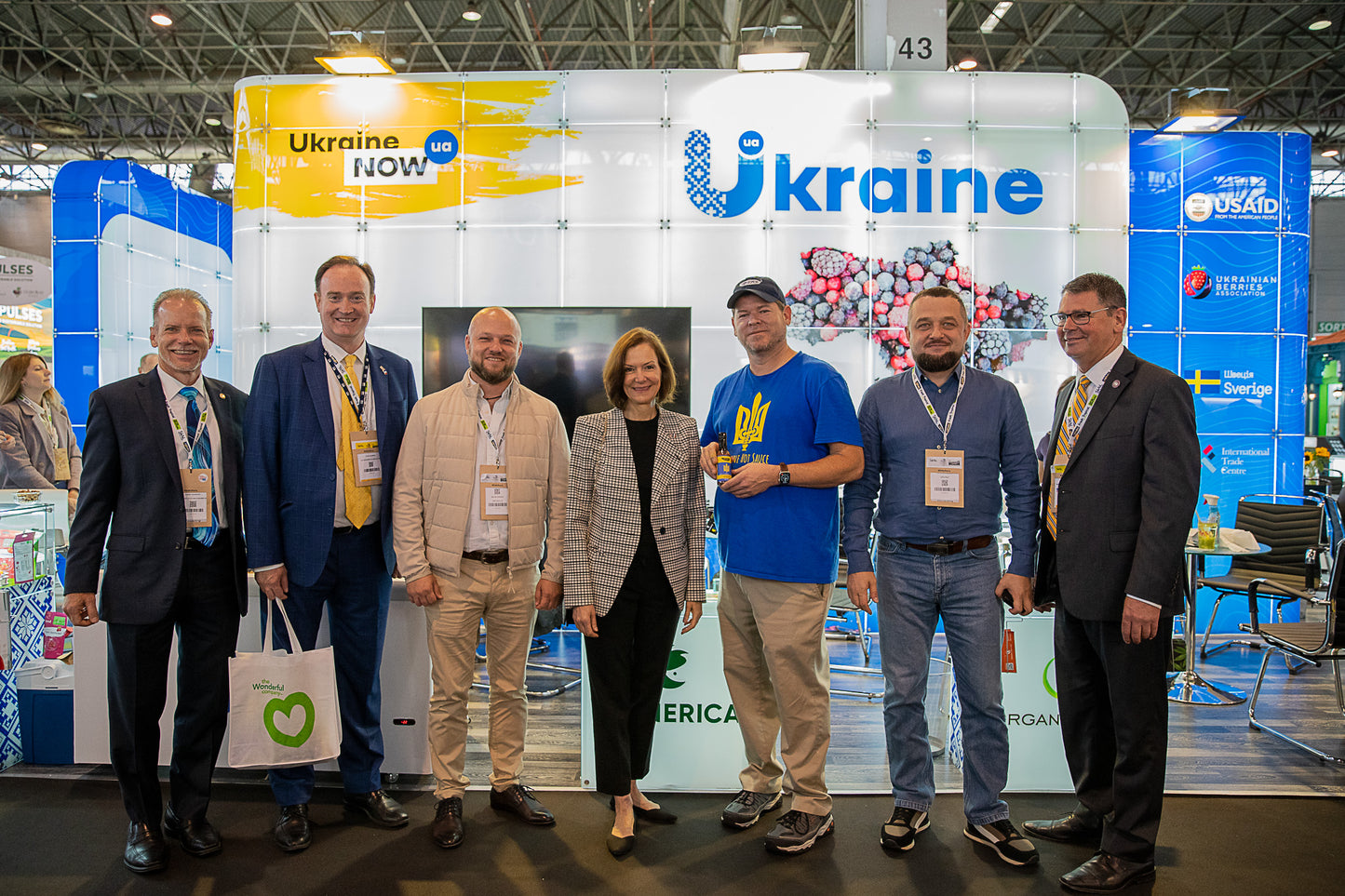 Awards banquet with Ukraine Hot Sauce