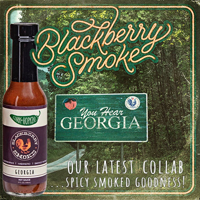 you hear georgia blackberry smoke album cover with bottle georgia tagline our latest collab...spicy smoked goodness!