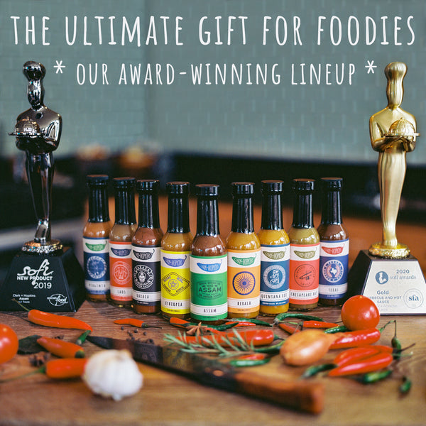 The Ultimate Gift for Foodies - Set of 10 Global Hot Sauces